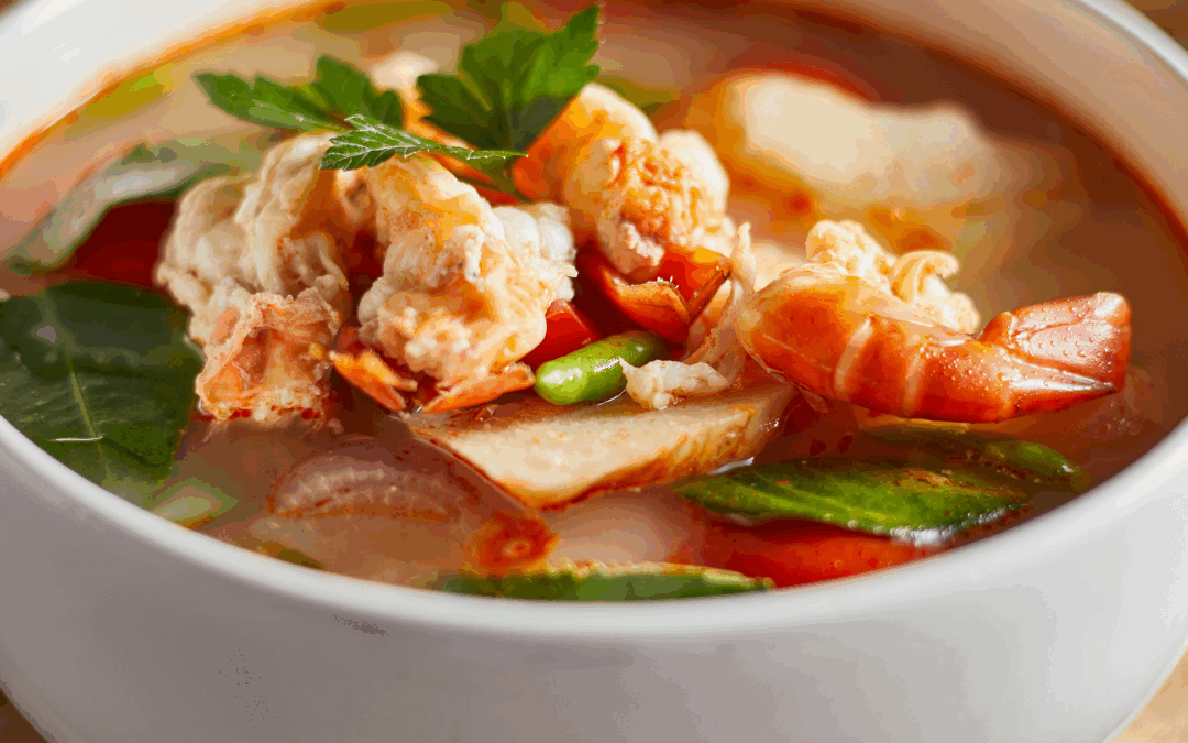 Cold and flu killer Thom Yum soup