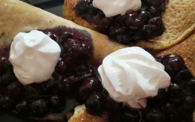 Gluten free American style pancakes