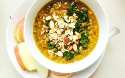 Pumpkin Lentil Soup With A Maca Boost