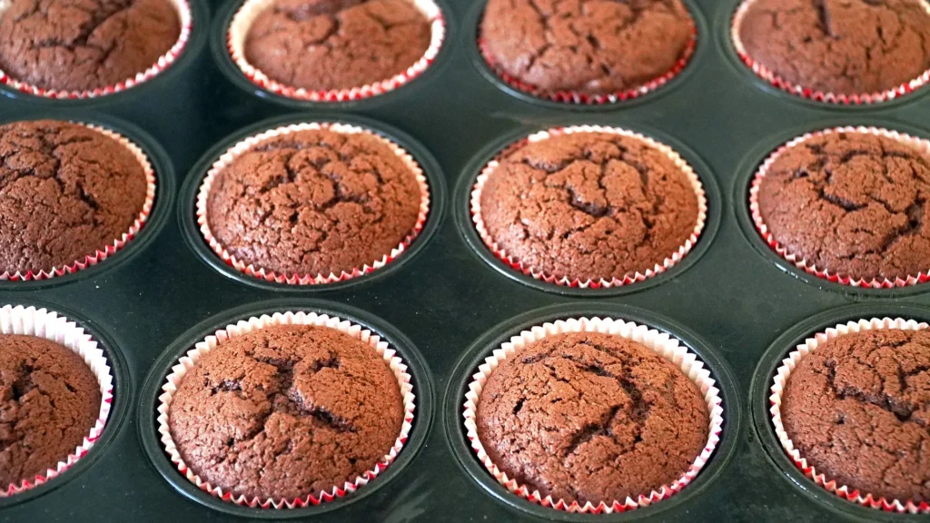 Gluten free and dairy free chocolate cupcakes