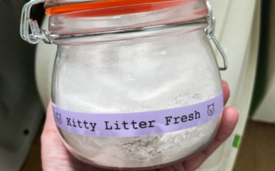 Make your own cat litter freshener